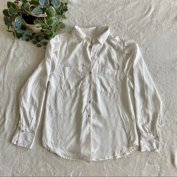 Arden B white blouse - Picture 1 of 5